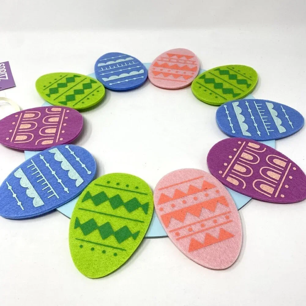 Target Spritz Easter Felt Colorful Egg 14